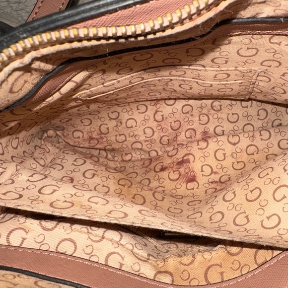 Guess Pink Logo Crossbody Bag - Picture 10 of 12